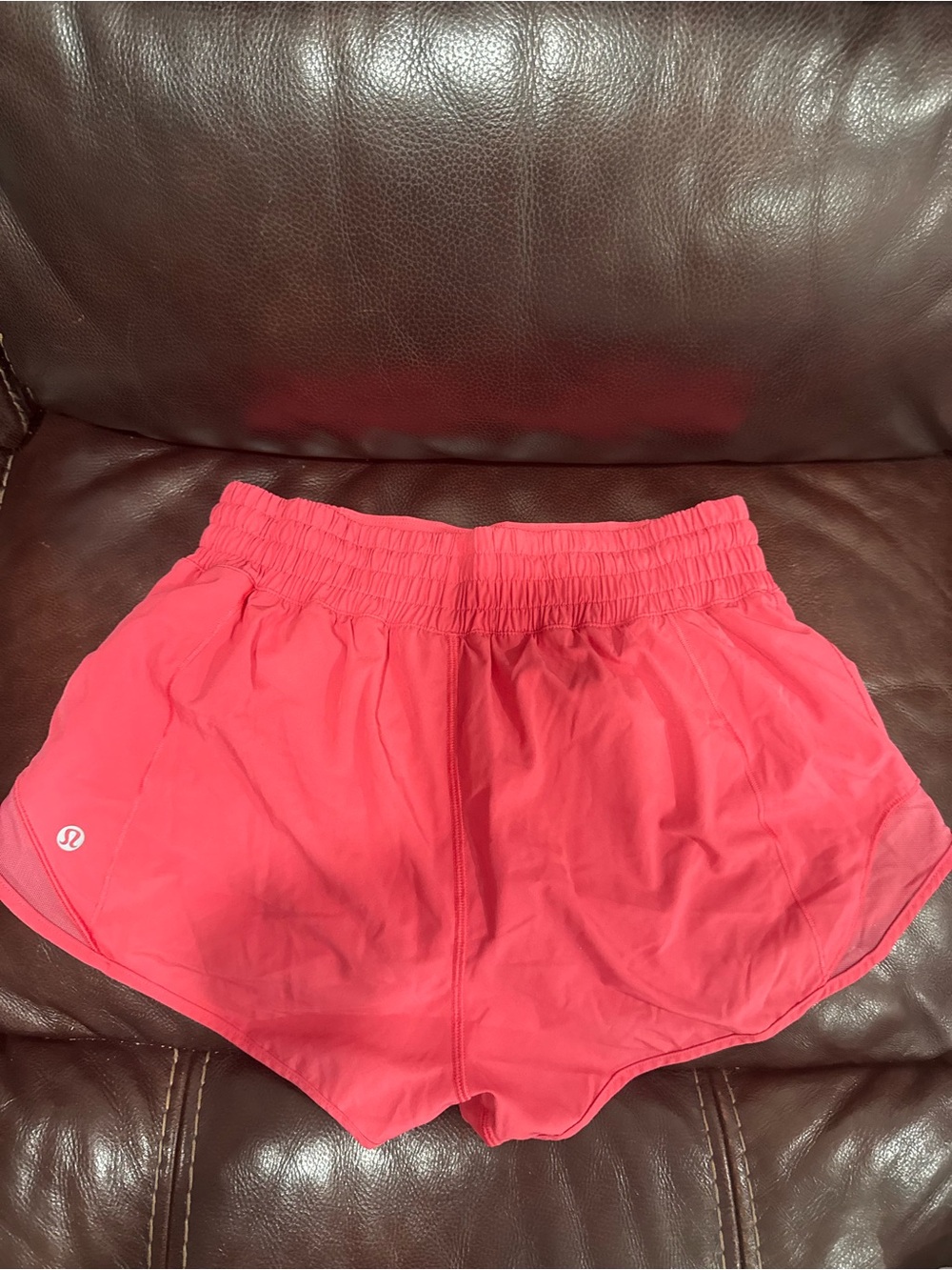 lululemon athletica Coral Pink Athletic Shorts
